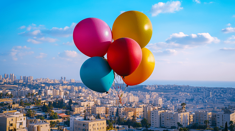 הזמנת בלונים בחיפה